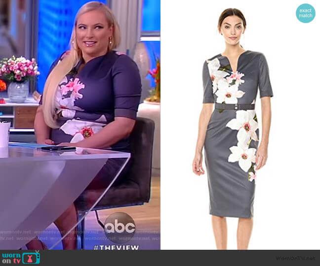 Ted Baker Bisslee Dress worn by Meghan McCain on The View