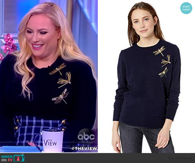 Ted Baker Nelina Sweater worn by Meghan McCain on The View