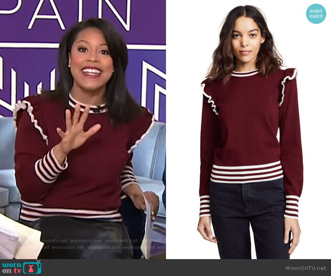 The Fifth Label Allegiance Knit worn by Sheinelle Jones on Today