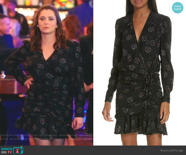 Veronica Beard Anders Dress worn by Rebecca Bunch (Rachel Bloom) on Crazy Ex-Girlfriend