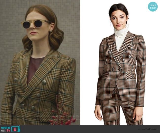 Veronica Beard Miller Jacket worn by Maia Rindell (Rose Leslie) on The Good Fight