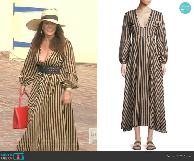 Zimmermann Jaya Dress worn by Lisa Vanderpump on The Real Housewives of Beverly Hills