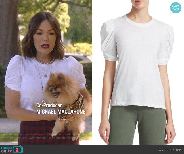 A.L.C. Kati Top worn by Camille (Lindsay Price) on Splitting Up Together