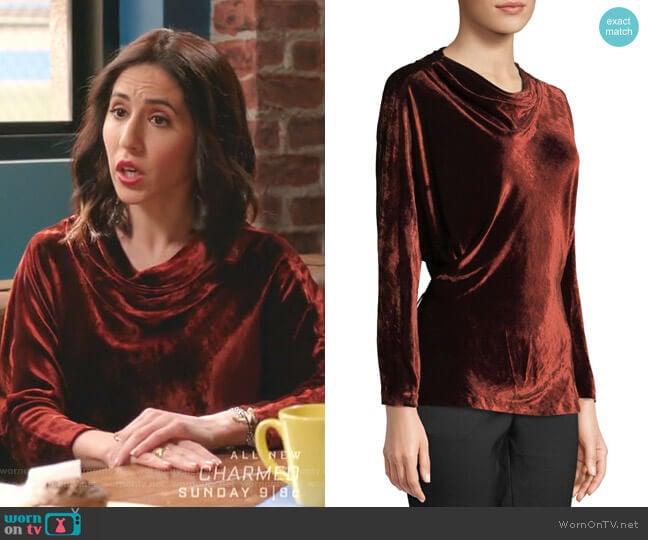 A.L.C. Miller Top worn by Valencia Perez (Gabrielle Ruiz) on Crazy Ex-Girlfriend