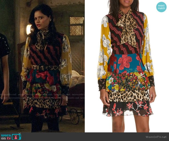 Alice + Olivia Dasha Dress worn by Mel Vera (Melonie Diaz) on Charmed