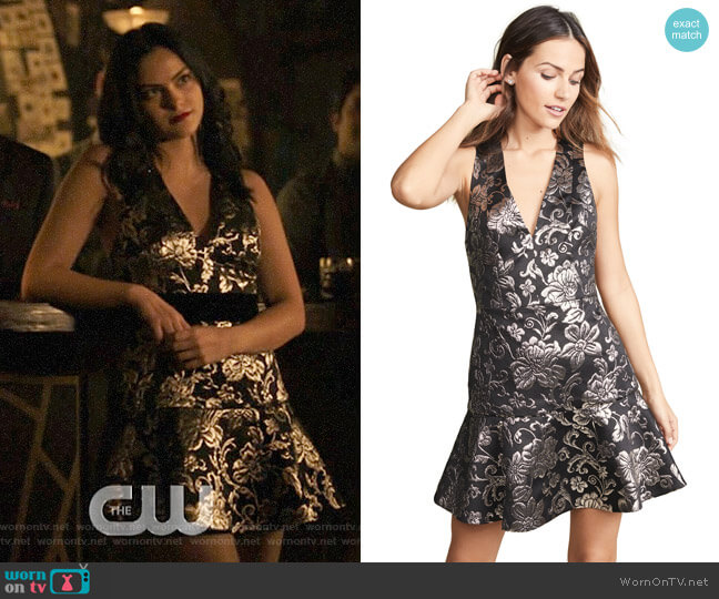 Alice + Olivia Marleen Dress worn by Veronica Lodge (Camila Mendes) on Riverdale