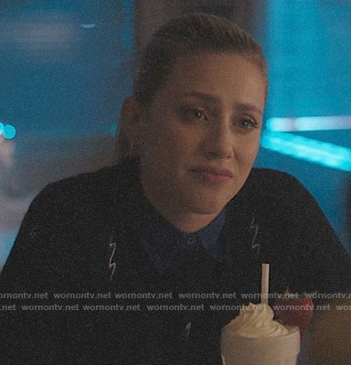Betty’s lightning bolt sweater on Riverdale