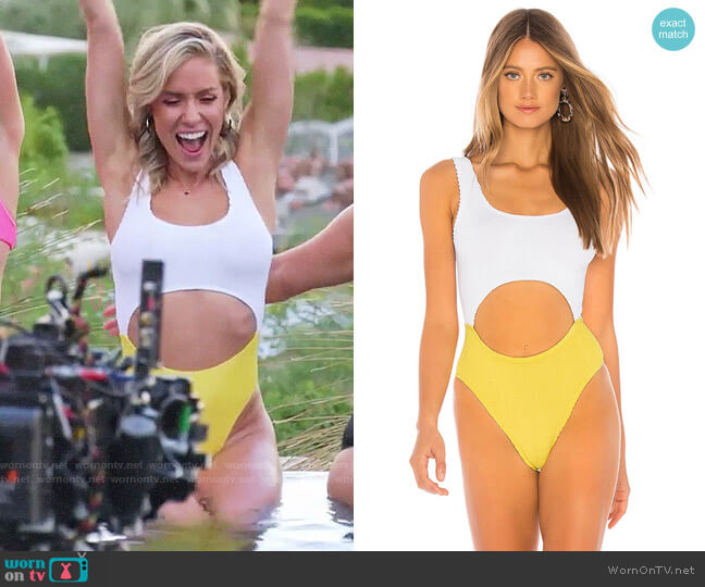 Bond Eye x Bound The Mishy One Piece worn by Kristin Cavallari on Very Cavallari