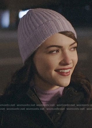 Cara’s purple beanie on God Friended Me