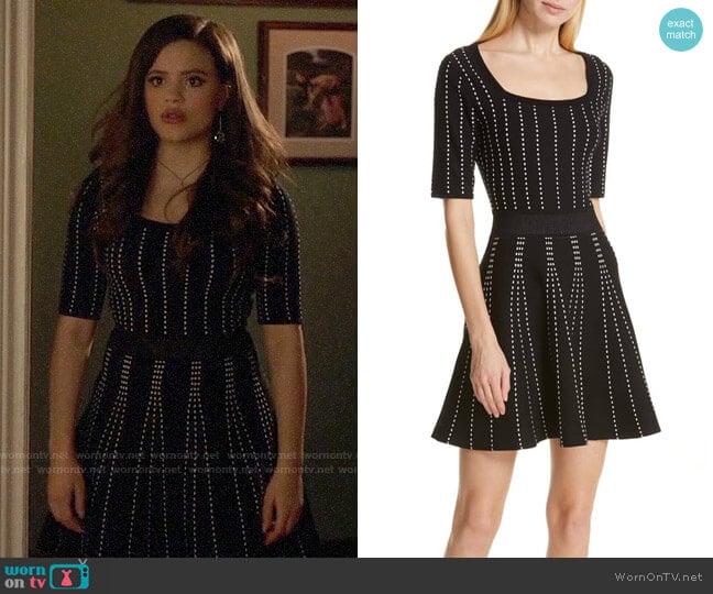 Club Monaco Teddiko Dress worn by Maggie Vera (Sarah Jeffery) on Charmed