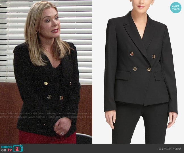 DKNY Double-Breasted Jacket