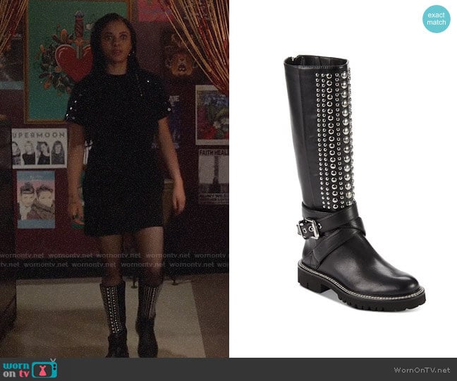 DKNY Babz Knee High Boots worn by Jada Shields (Aleyse Shannon) on Charmed