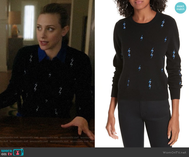 Equipment Shirley Sweater worn by Betty Cooper (Lili Reinhart) on Riverdale