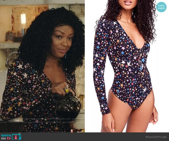 Free People Girls Like Us Bodysuit worn by Ali Finer (Javicia Leslie) on God Friended Me