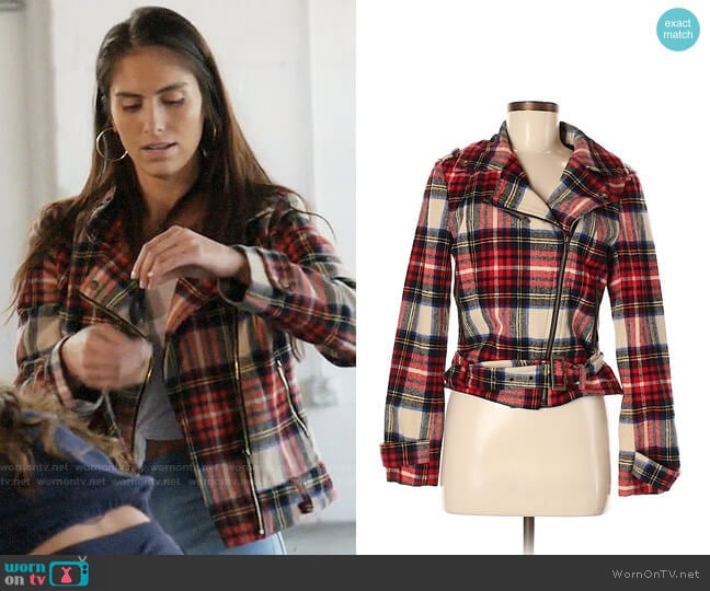 Heritage 1981 Plaid Jacket worn by Brittainy Taylor on Very Cavallari