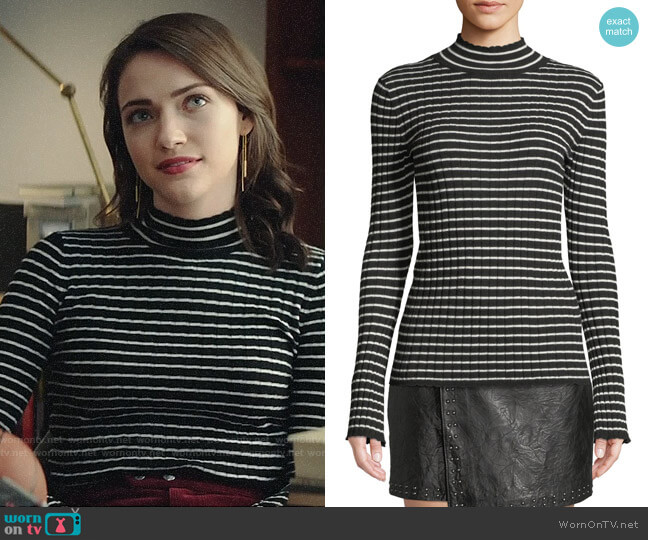 Joie Gestina Sweater worn by Cara Bloom (Violett Beane) on God Friended Me