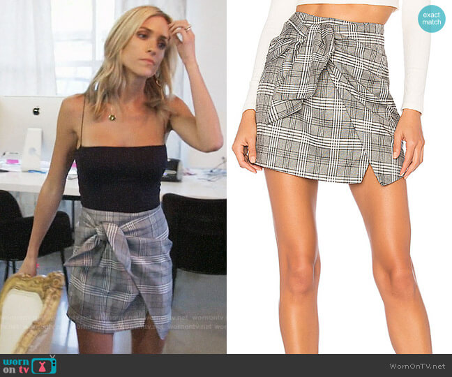 Lovers + Friends Julie Skirt worn by Kristin Cavallari on Very Cavallari