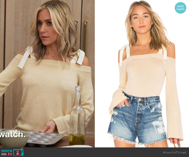 Lovers + Friends Mercer Sweater worn by Kristin Cavallari on Very Cavallari