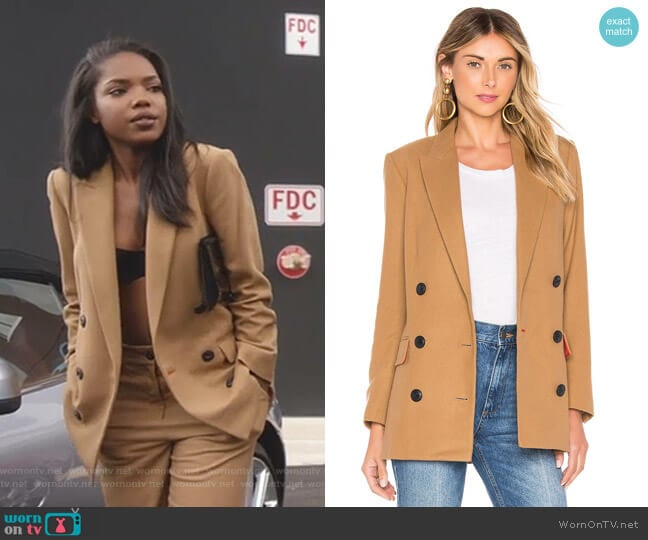Rag & Bone Ellie Blazer worn by Alexandra Crane (Ryan Destiny) on Star