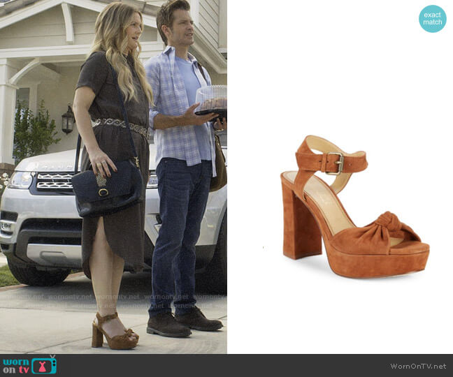 Splendid Bates Sandals worn by Sheila Hammond (Drew Barrymore) on Santa Clarita Diet