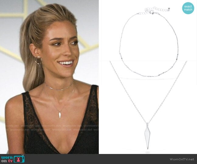 Uncommon James Ready to Mingle Necklace worn by Kristin Cavallari on Very Cavallari
