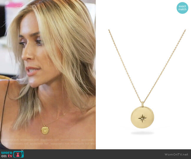 Uncommon James Starburst Necklace in Gold worn by Kristin Cavallari on Very Cavallari