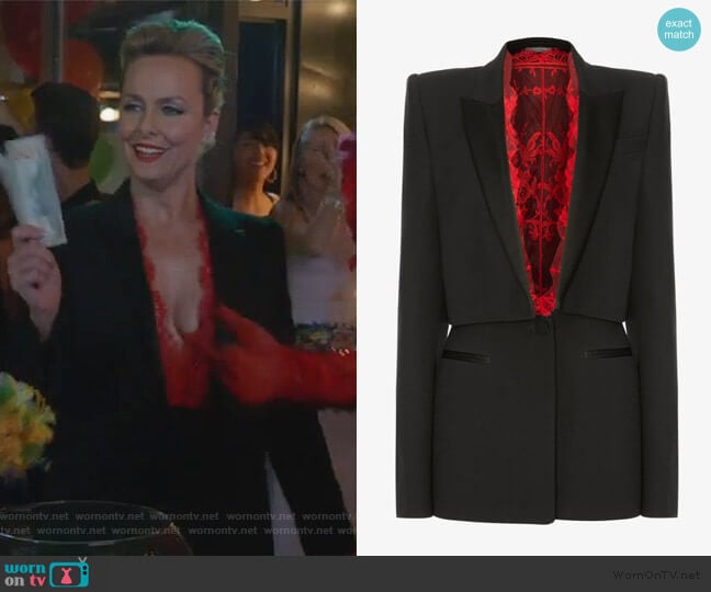 Alexander McQueen Sarabande Lace Box Jacket worn by Jacqueline (Melora Hardin) on The Bold Type