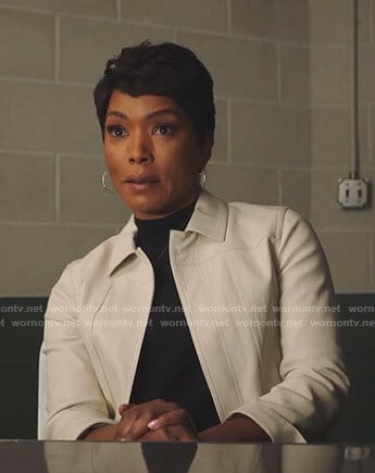 Athena’s white open jacket on 9-1-1