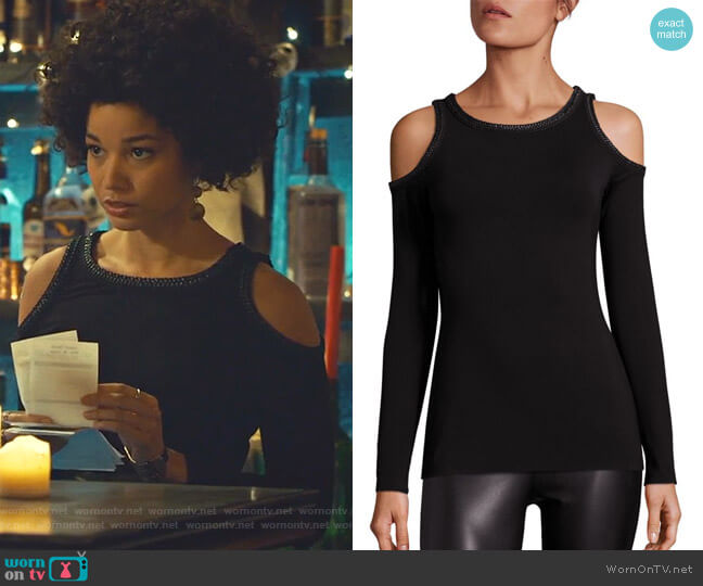 Bailey 44 Harlow Top worn by Maia Roberts (Alisha Wainwright ) on Shadowhunters