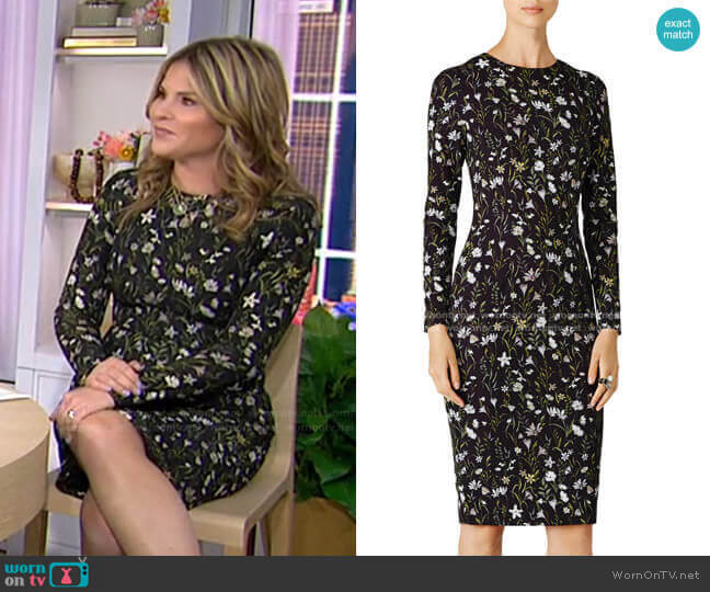 Cynthia Rowley Prairie Dress worn by Jenna Bush Hager on Today