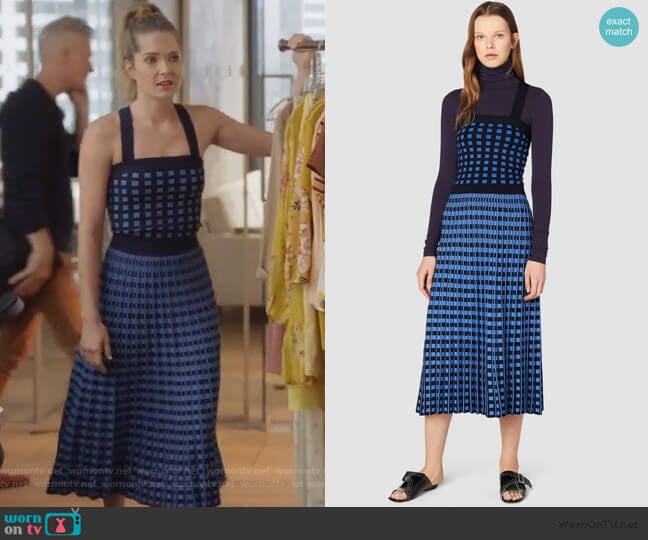 Derek Lam 10 Crosby Knitted Crop Top worn by Sutton (Meghann Fahy) on The Bold Type