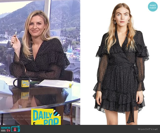 Diane von Furstenberg Martina Dress worn by Morgan Stewart on E! News