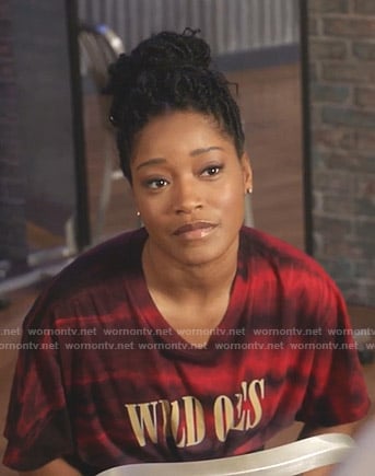 Gigi’s red tie dye Wild Ones tee on Star