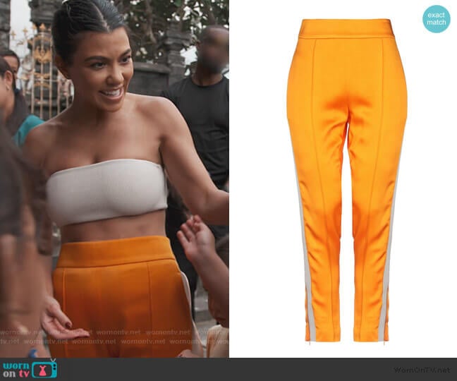 Haider Ackerman Casual Pants worn by Kourtney Kardashian on Keeping Up with the Kardashians