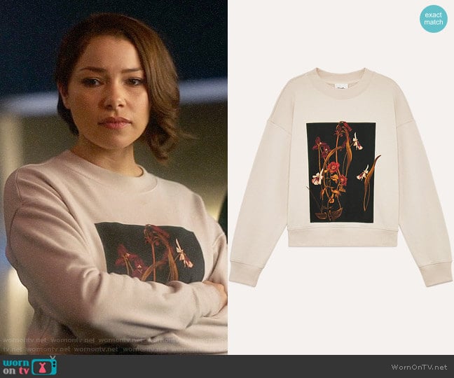 Little Moon Vallerian Sweater worn by Nora West-Allen (Jessica Parker Kennedy) on The Flash