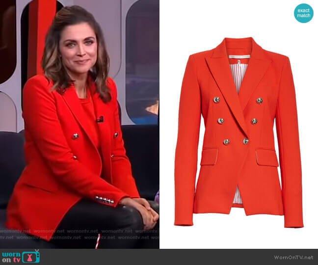 Veronica Beard Miller Jacket worn by Paula Faris on Good Morning America