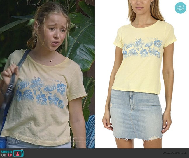 Mother Itty Bitty Goodie Goodie Tee worn by Samantha Hughes (Holly Barrett) on Life in Pieces