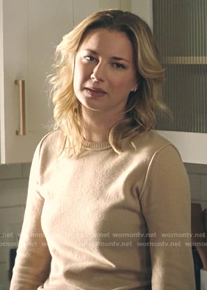 Nic’s beige sweater on The Resident