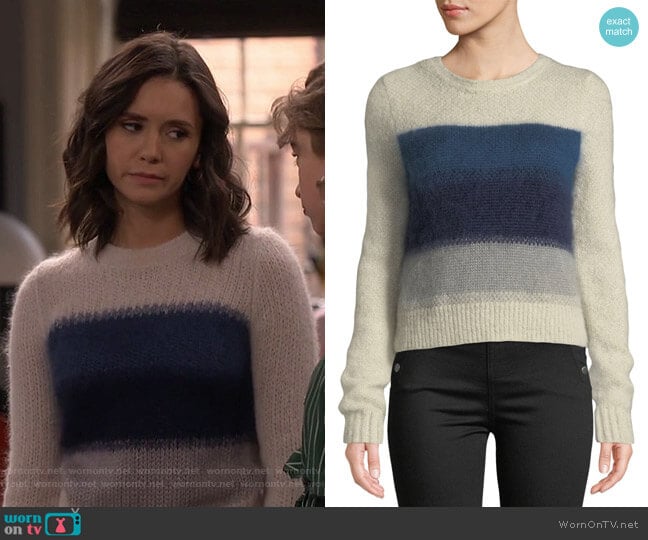 Rag and Bone Holland Sweater worn by Clem (Nina Dobrev) on Fam