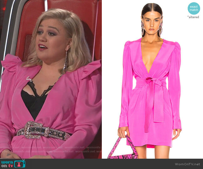 Silvia Tcherassi Otavia Dress worn by Kelly Clarkson on The Voice