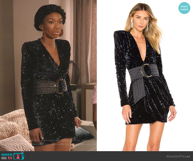 Zhivago Lennox Mini Dress worn by Cassie Brown (Brandy Norwood) on Star