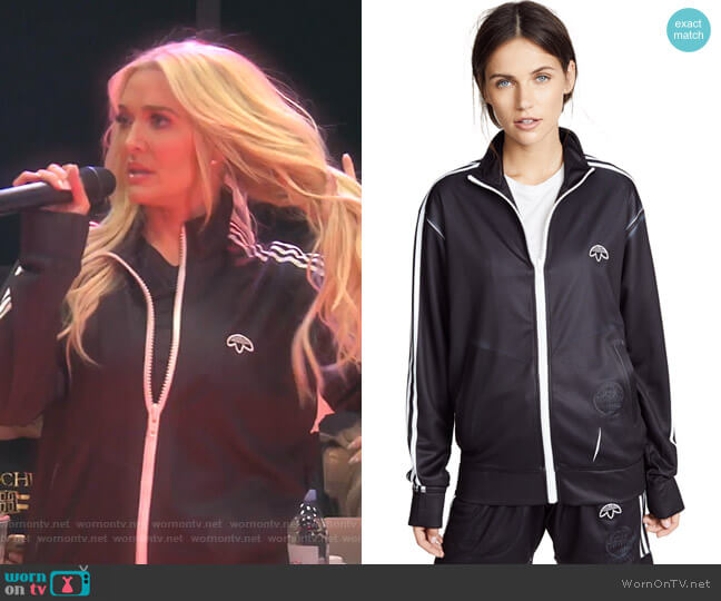 Adidas Originals by Alexander Wang AW Track Jacket worn by Erika Jayne on The Real Housewives of Beverly Hills