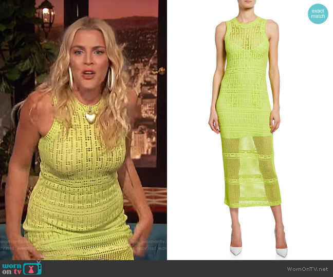 A.L.C. Monaghan Dress worn by Busy Philipps on Busy Tonight