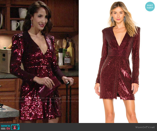 A.L.C. Mara Dress worn by Lily Winters (Christel Khalil) on The Young and the Restless