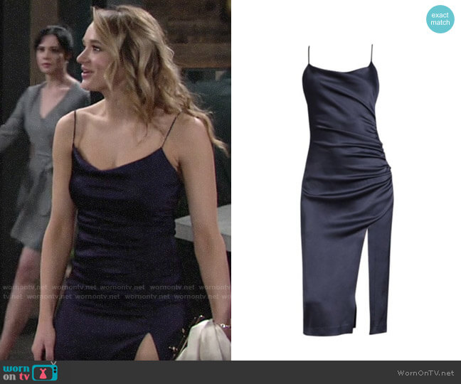 Alice + Olivia Dion Dress worn by Summer Newman (Hunter King) on The Young and the Restless