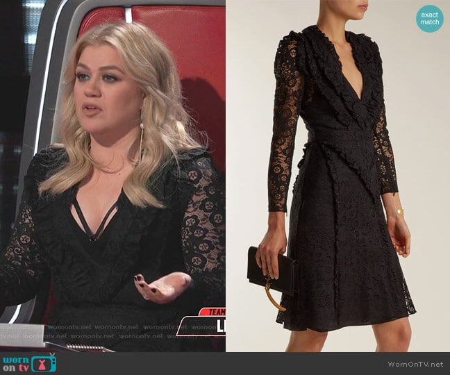 Altuzarra Ourika Dress worn by Kelly Clarkson on The Voice