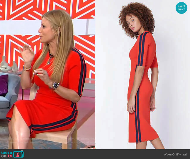 Veronica Beard Audrie Dress worn by Jill Martin on Today