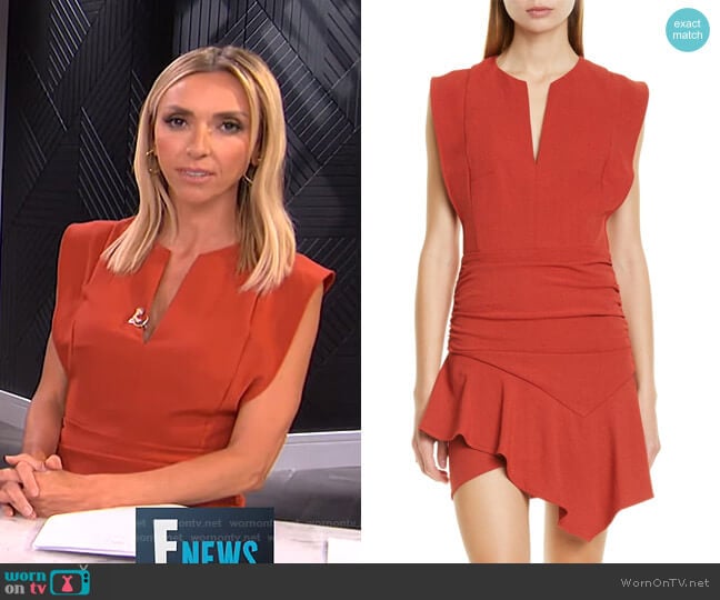 Ba&Sh Jess Minidress worn by Giuliana Rancic on E! News