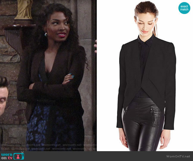 Bcbgmaxazria Lloyd Jacket worn by Ana Hamilton (Loren Lott) on The Young and the Restless