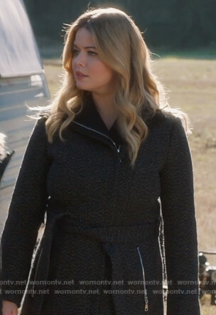 Ali’s tweed coat on Pretty Little Liars The Perfectionists
